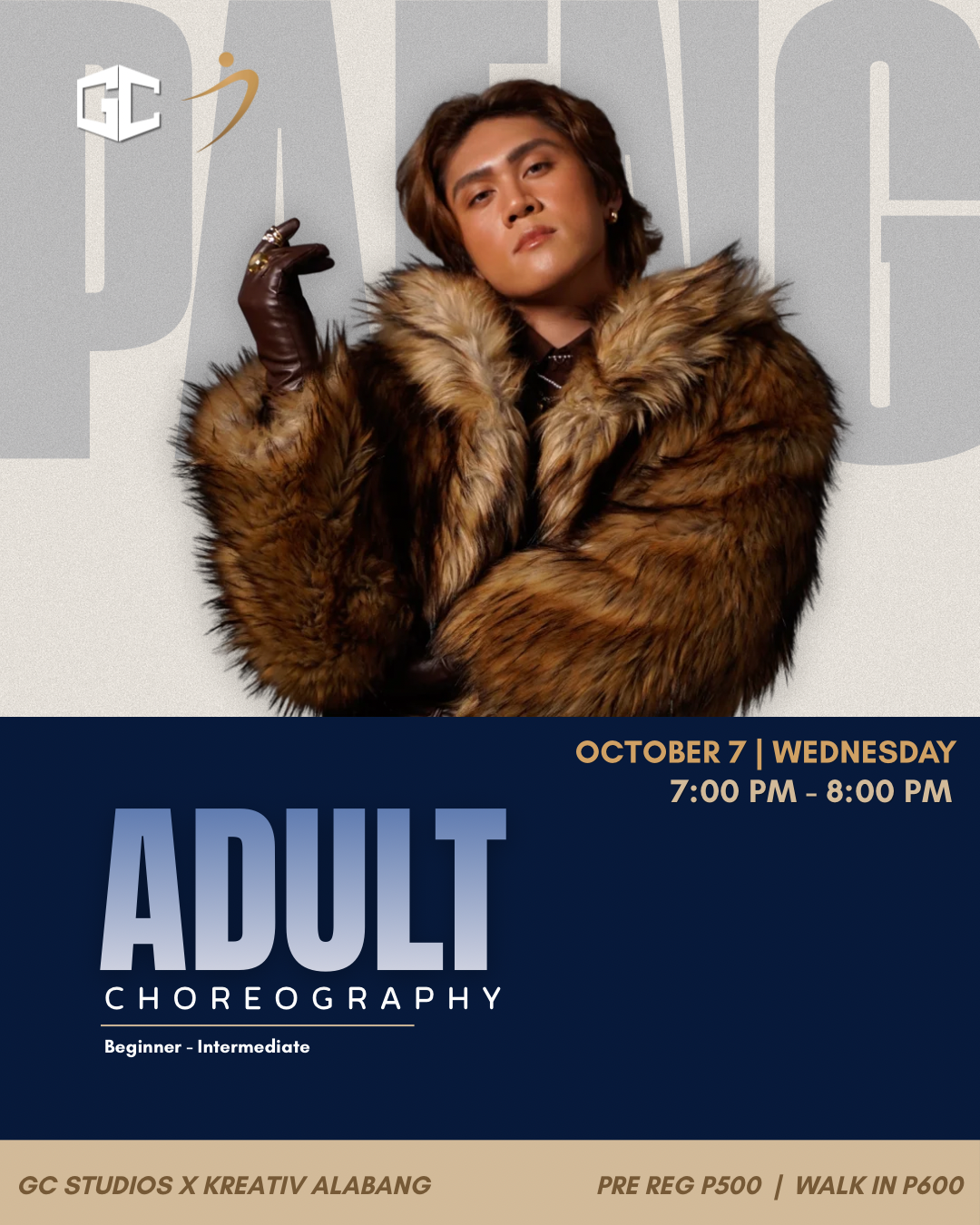 ADULT CHOREOGRAPHY [BEGINNER-INTERMEDIATE]